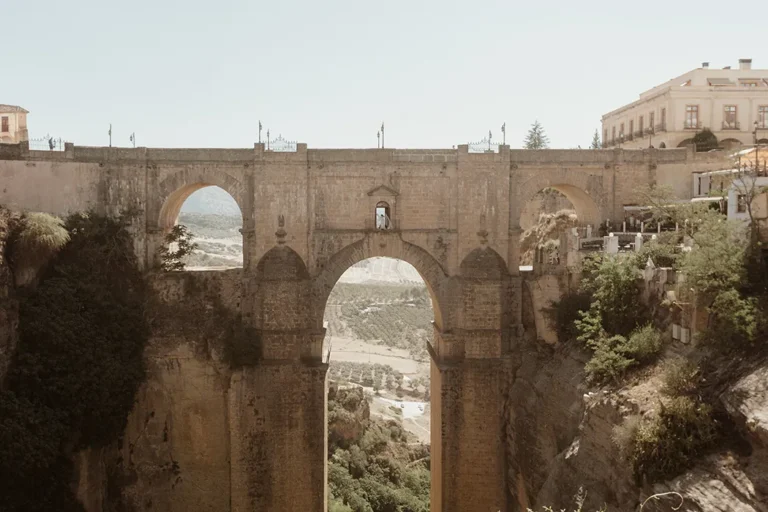 Civil Wedding in Ronda with Views of El Tajo