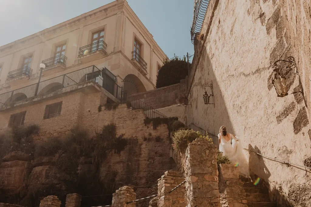 Ronda Wedding Photographer | Belini Photography destination wedding Ronda Spain mountain venue Tajo gorge couple